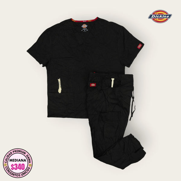 Conjunto médico Dickies negro