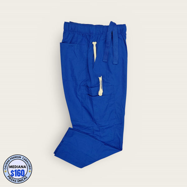 Pantalón médico premium azul rey | Caballero M