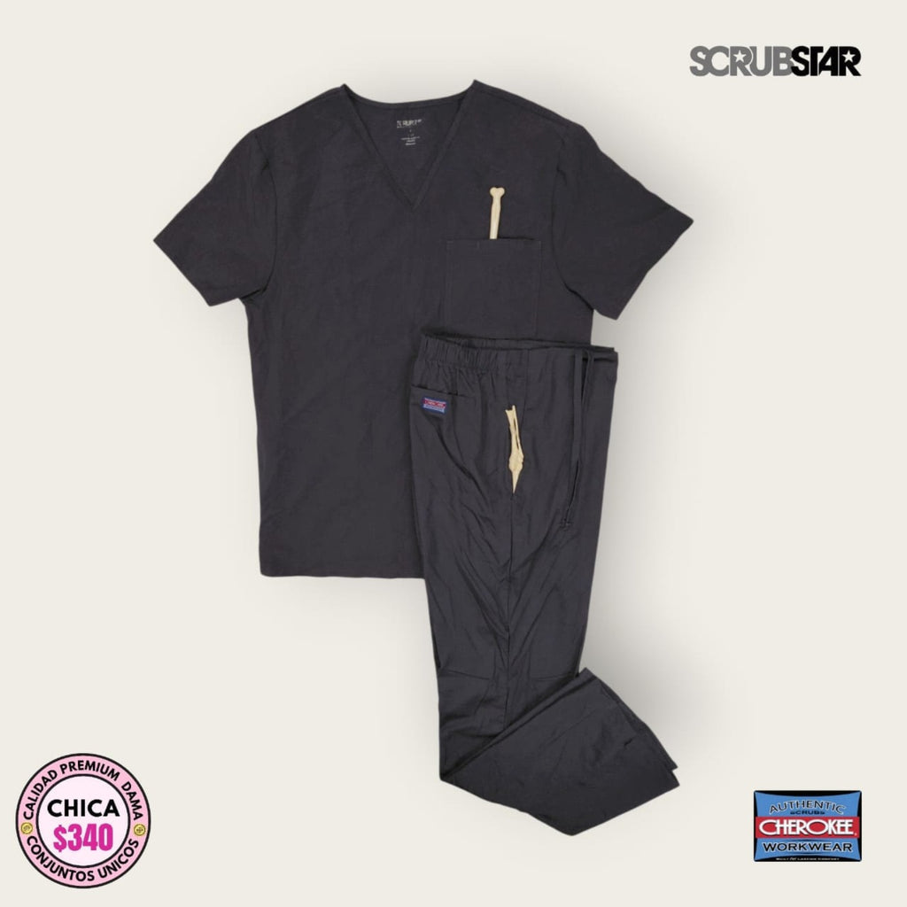 Conjunto médico Scrubstar Cherokee gris - Chica