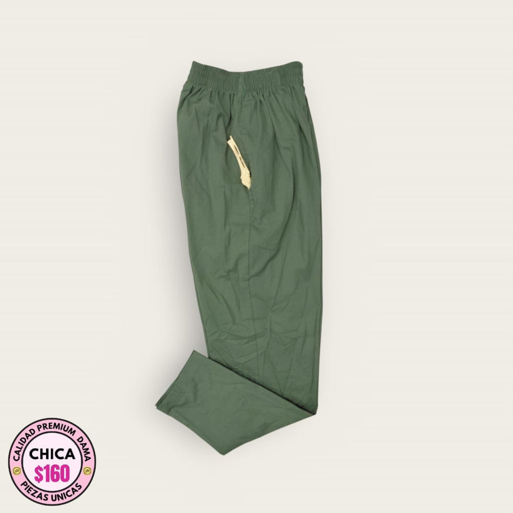 Pantalón médico verde olivo talla chica