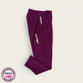 Pantalón vino con cordón — Chica