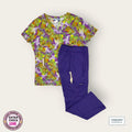 Conjunto médico Scrubstar negro | Dama XS