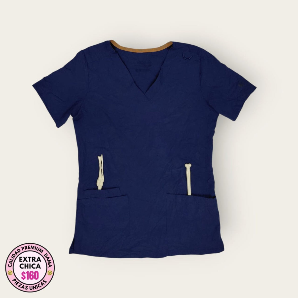 Filipina médica premium azul marino | Dama XS