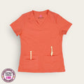 Filipina médica Natural Uniforms coral | Dama XS