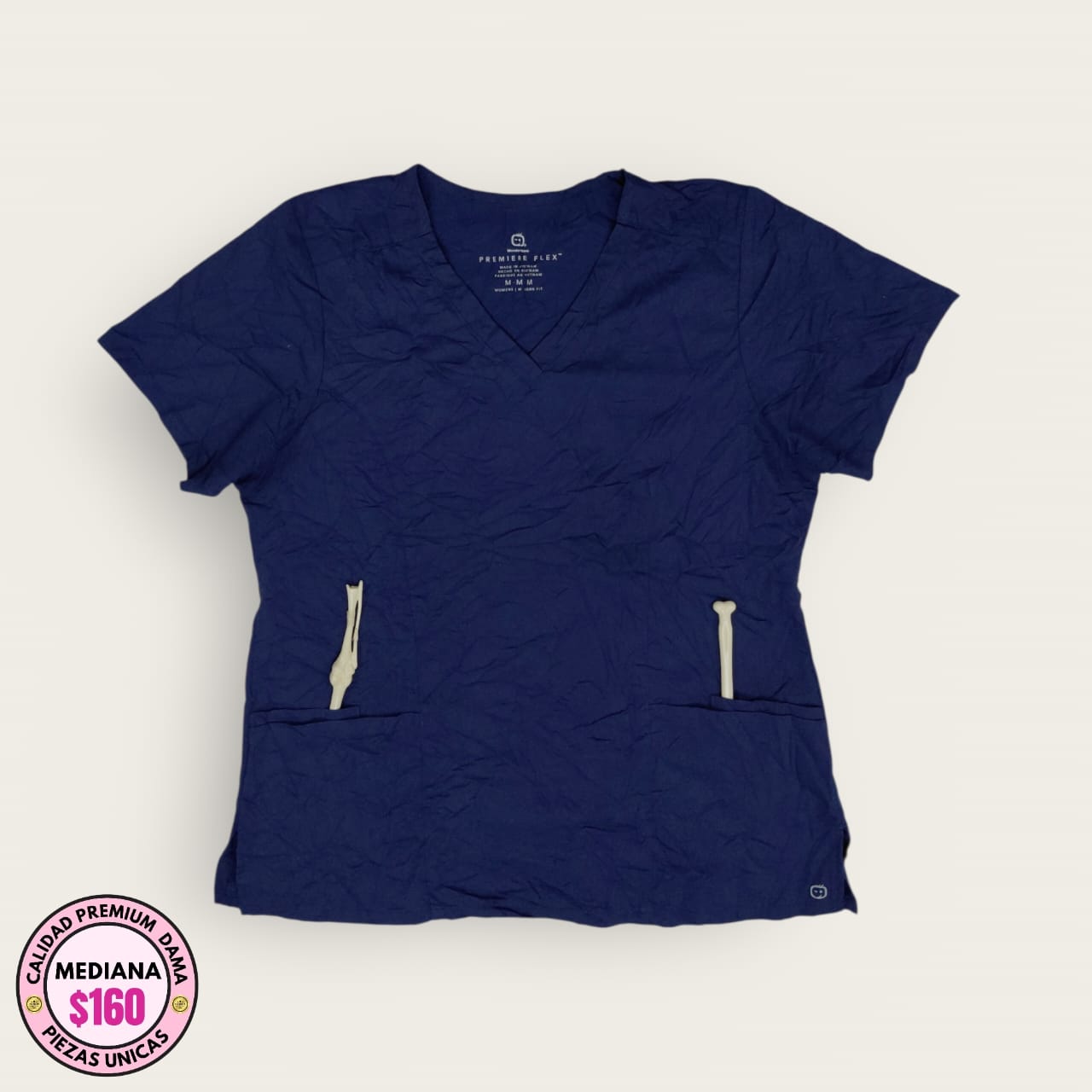 Chemise azul marino