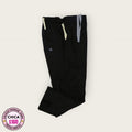 Pantalón médico premium negro con detalle gris | Dama S