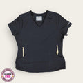 Filipina médica premium color gris grafito para dama talla L