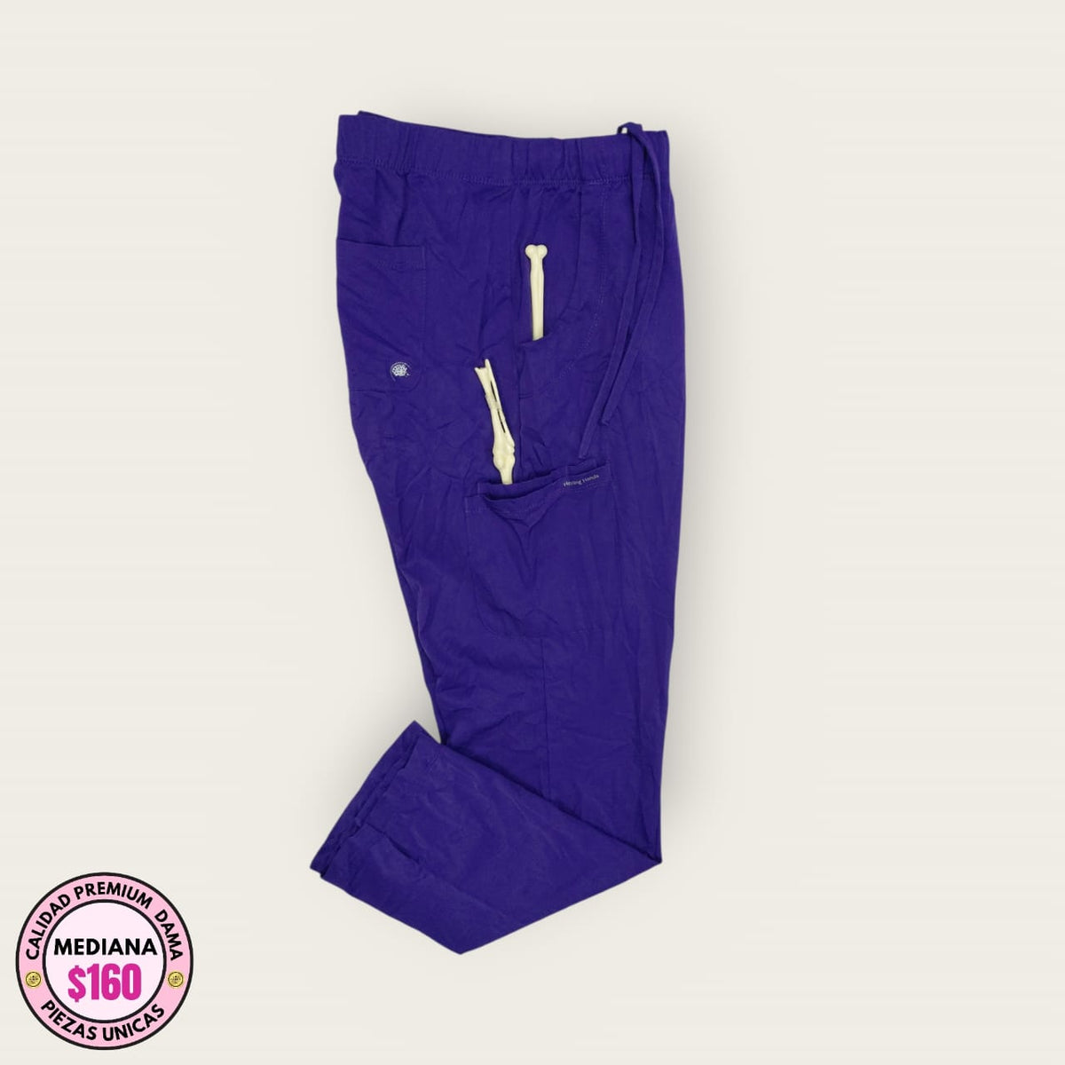 Pantalón médico premium morado | Dama M