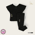 Conjunto médico premium negro | Dama S