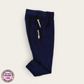 Pantalón médico azul marino con cordón negro, talla extragrande para dama, disponible en Uniformes MID.