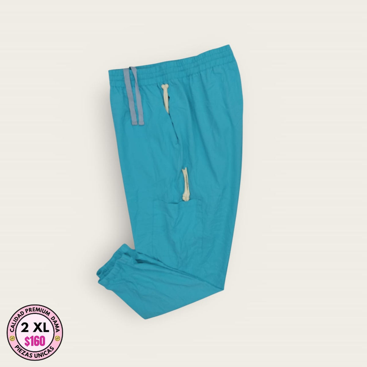 Pantalón médico turquesa | Dama 2XL