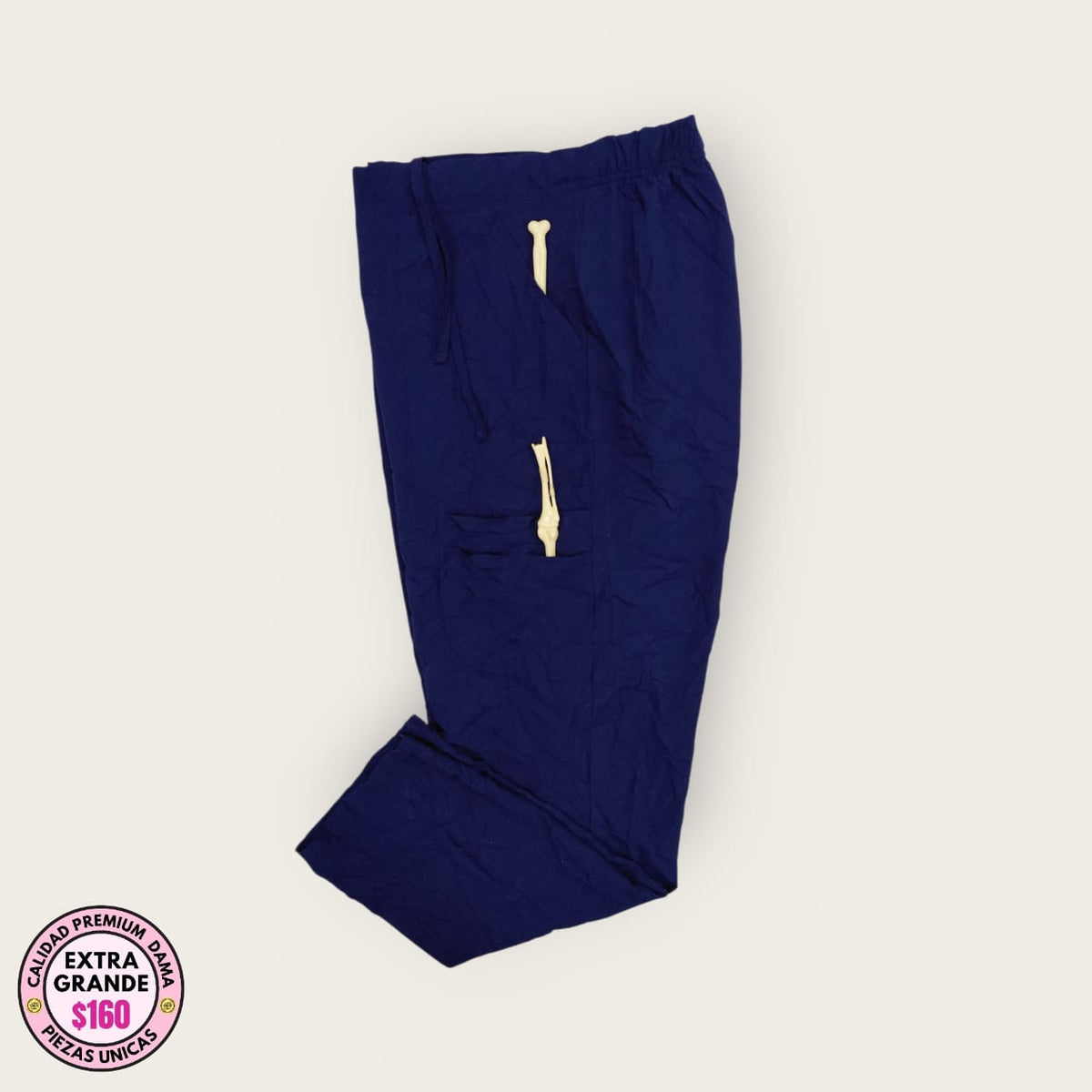 Pantalón médico premium azul marino | Dama XL