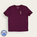 Filipina médica Cherokee Workwear vino, talla mediana para caballero, línea Premium de Uniformes MID.