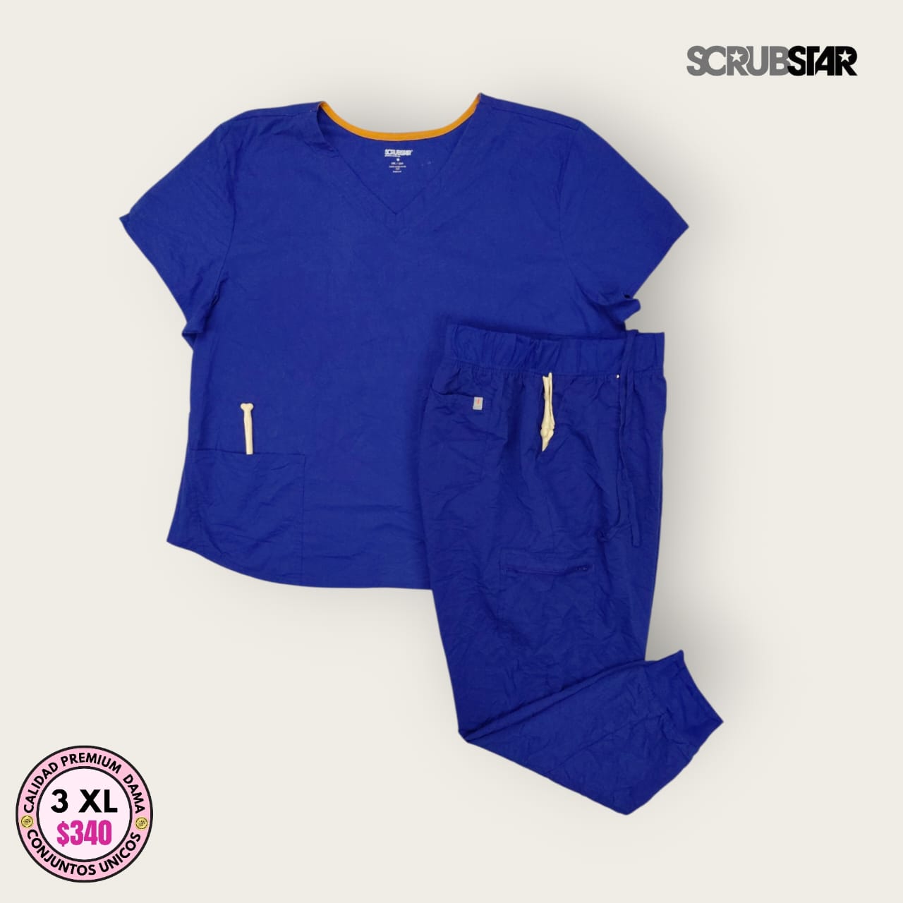 Conjunto azul rey