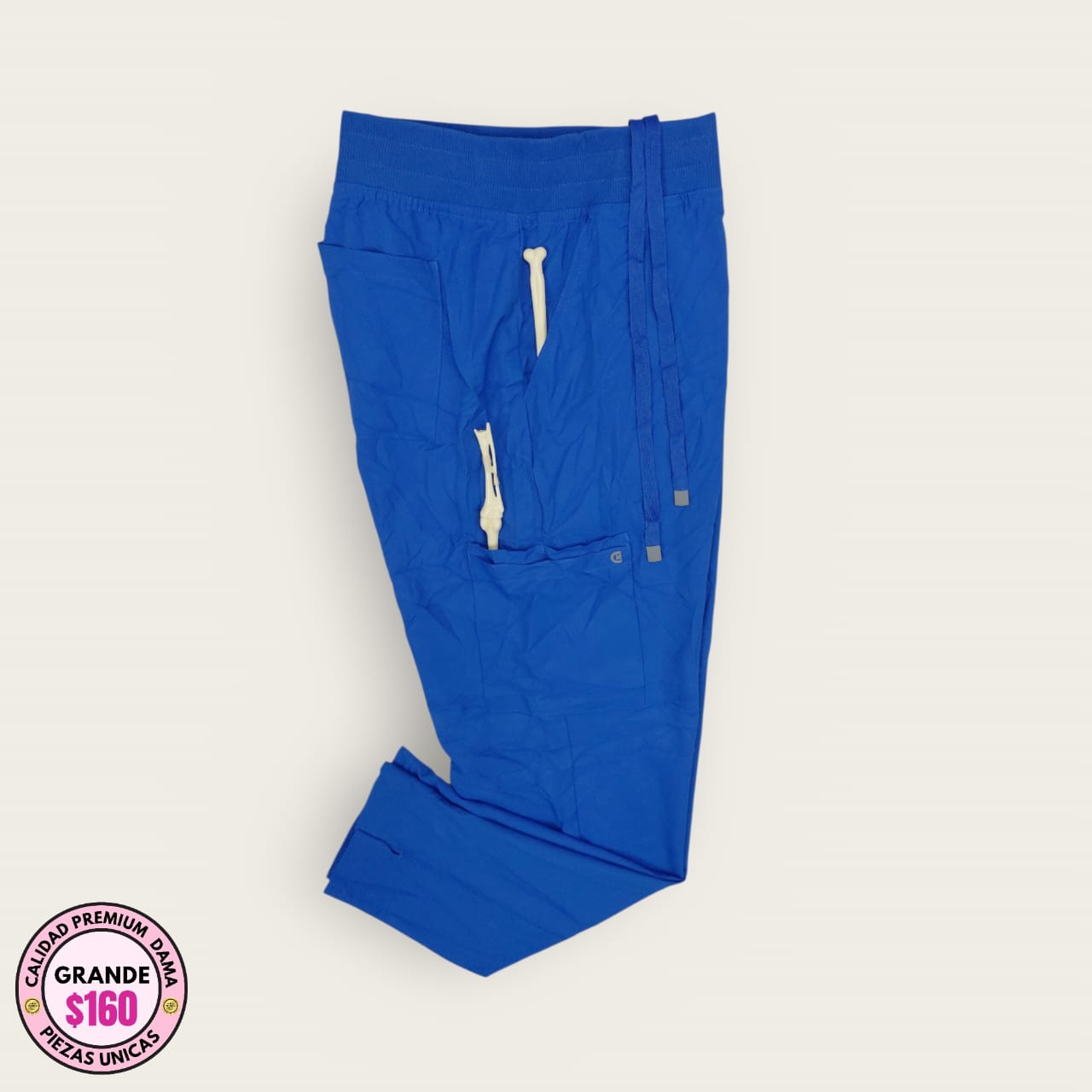 Pantalón médico premium azul rey | Dama L