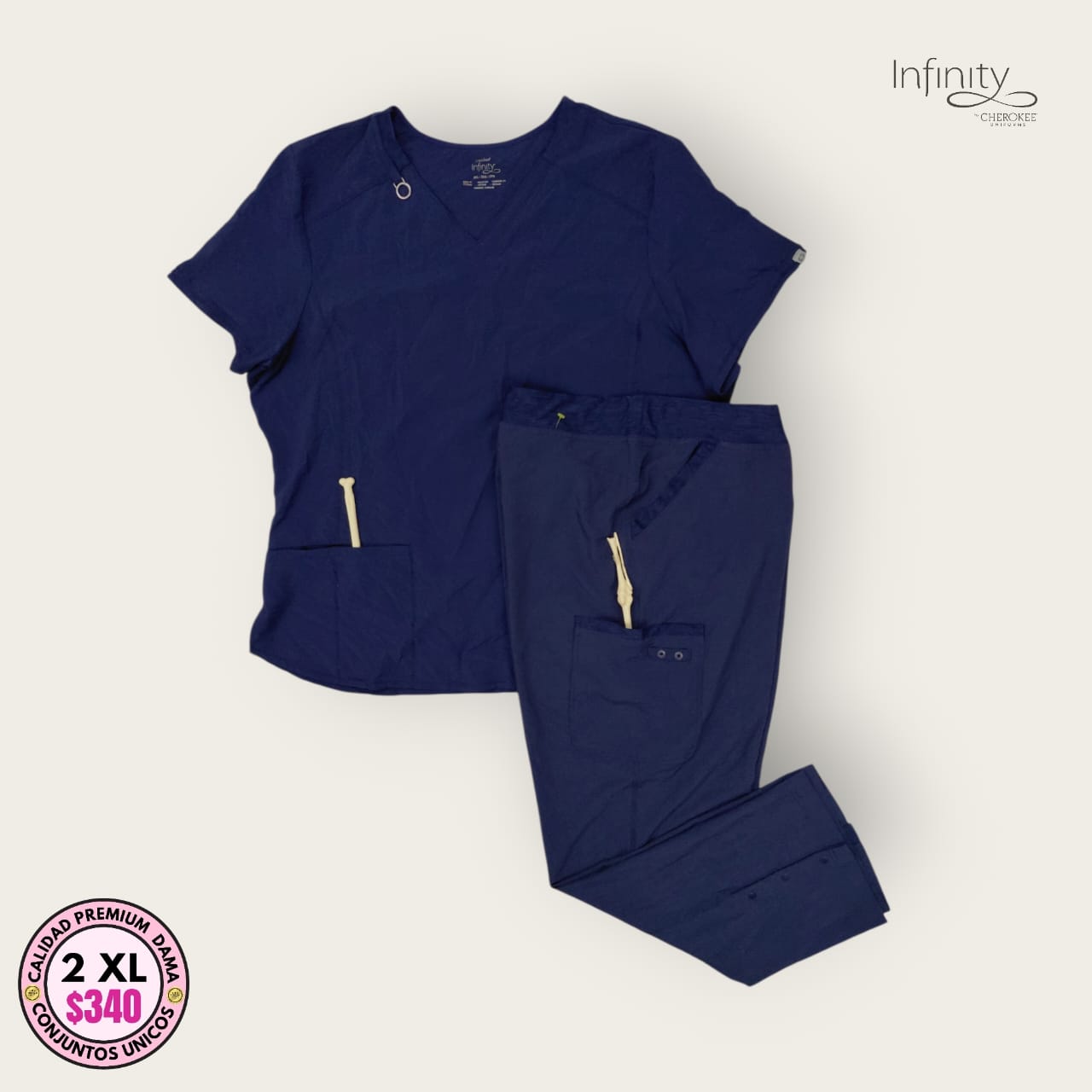 Conjunto azul strech