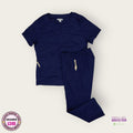 Conjunto médico Purple Label azul marino | Dama L