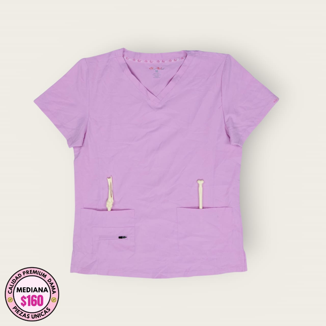 Chemise rosa pastel