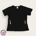 Filipina médica premium color negro para dama talla L