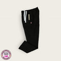 Pantalón médico premium negro con detalle gris | Dama XS