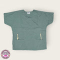Filipina médica premium verde salvia (chemise) | XL