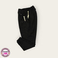 Pantalón médico negro con doble cordón | Dama L