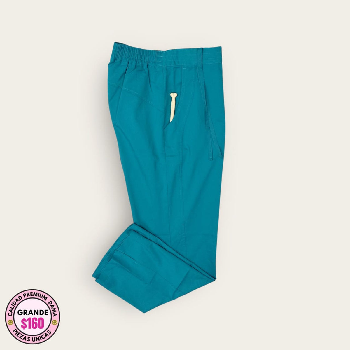 Pantalón médico turquesa | Dama L