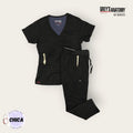 Conjunto médico Grey's Anatomy negro | Dama S
