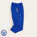 Pantalón médico Cherokee Workwear azul rey, talla grande para caballero, línea Premium de Uniformes MID.