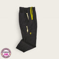 Pantalón médico premium gris Oxford con cordón amarillo | Dama S