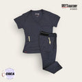 Conjunto médico Grey's Anatomy gris grafito | Dama S