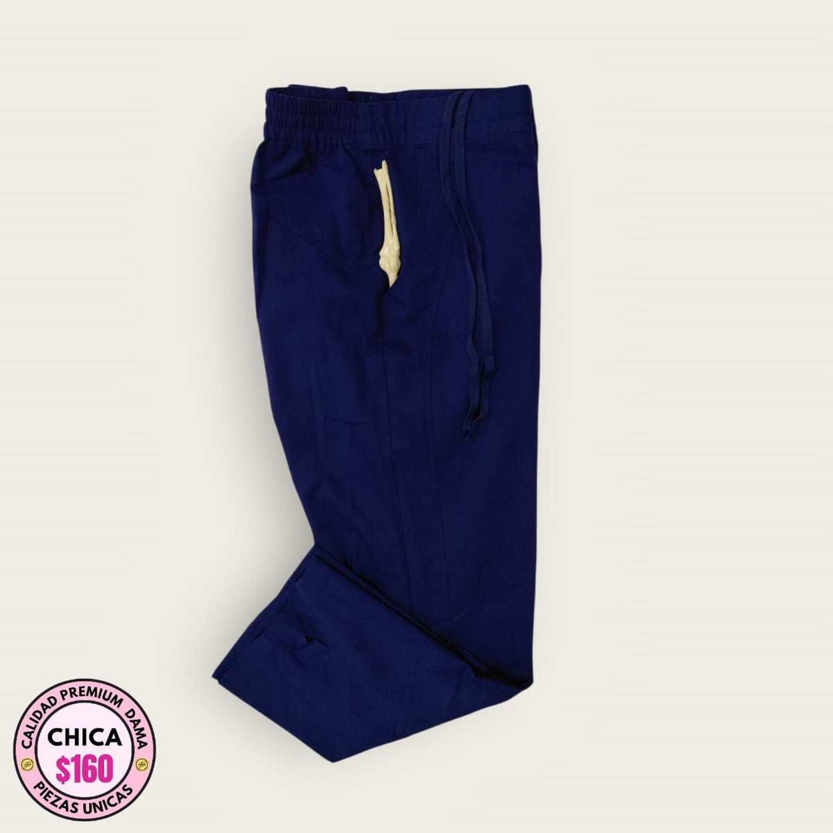 Pantalón médico premium azul marino | Dama S