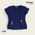 Chemise azul