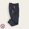 Pantalón médico premium gris grafito, talla grande para dama, disponible en Uniformes MID.