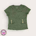 Chemise verde olivo