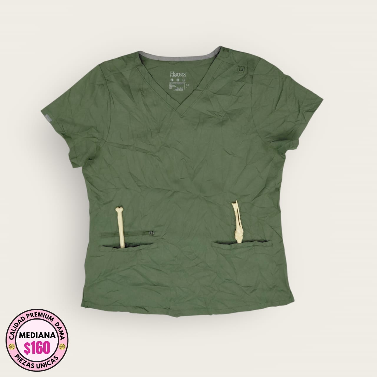 Chemise verde olivo