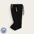 Pantalón médico Cherokee Workwear negro, talla mediana para caballero, línea Premium de Uniformes MID.