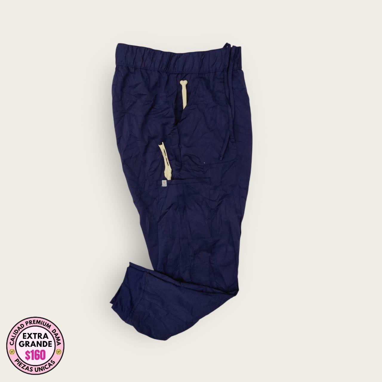 Pantalón médico premium azul marino | Dama XL