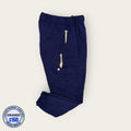 Pantalón médico azul marino cargo clásico, talla grande para caballero, línea Premium de Uniformes MID.