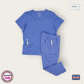 Conjunto médico Cherokee Workwear azul plumbago | Dama L