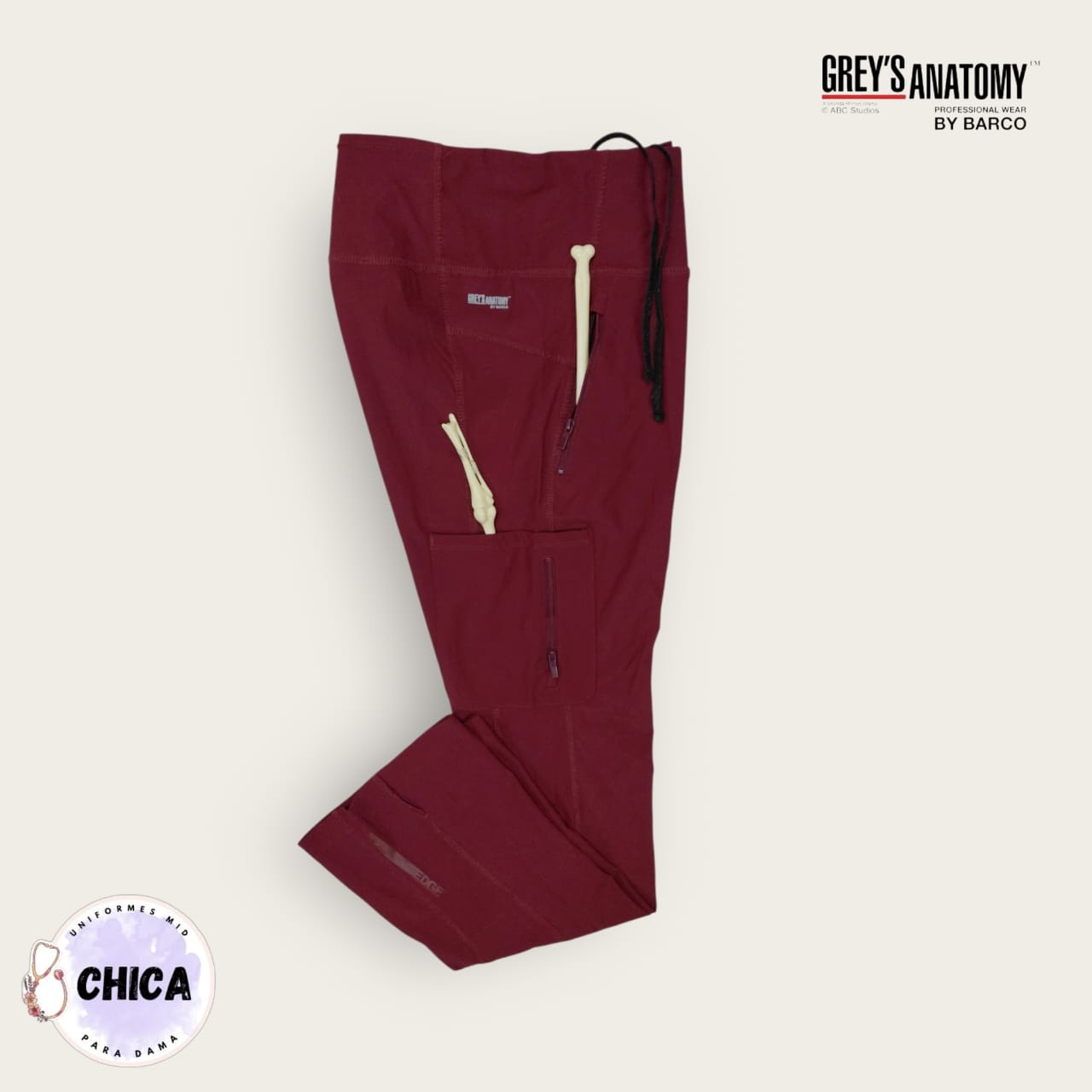 Pantalón vino