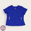 Chemise médica azul rey | Dama 2XL